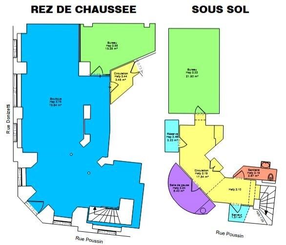 Location Commerce 149.6&nbsp;m² Paris 16