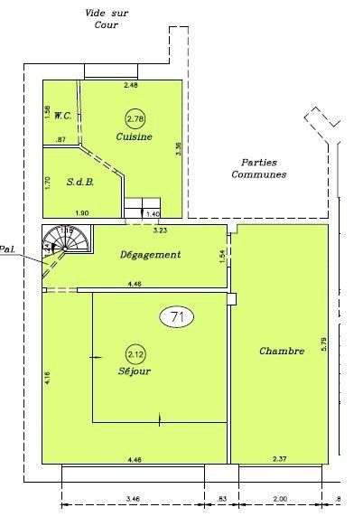 Vente Commerce 84&nbsp;m² Paris 20