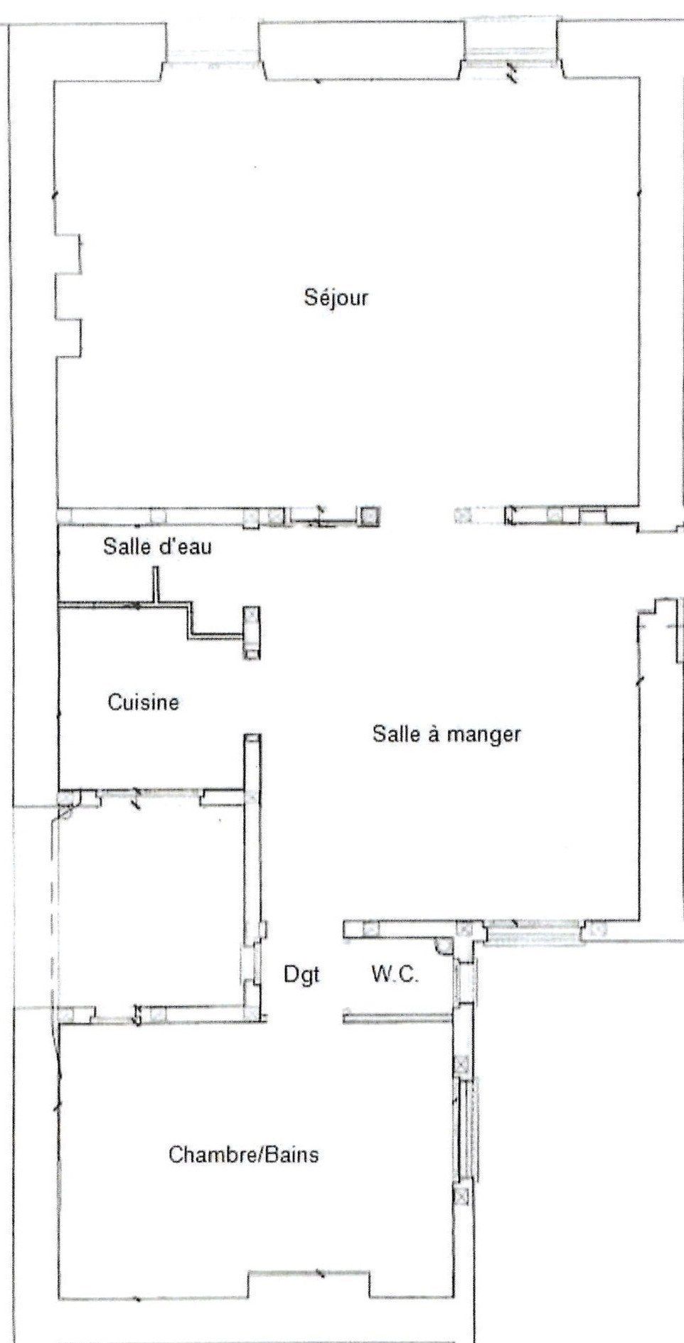 Vente Appartement 4&nbsp;Pièces 76.81&nbsp;m² Paris 10