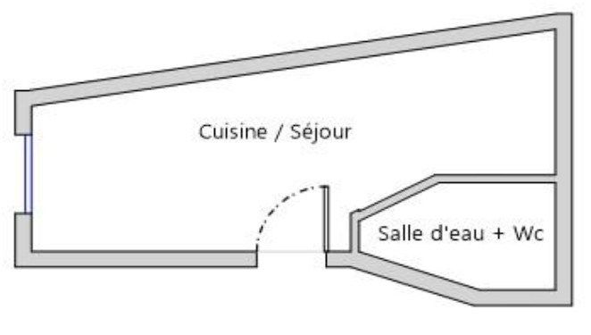 Vente Appartement 1&nbsp;pièce 17.7&nbsp;m² Paris 19