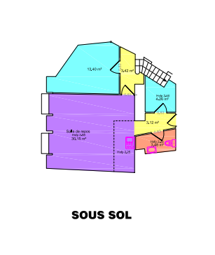 Location Commerce 130&nbsp;m² Paris 8