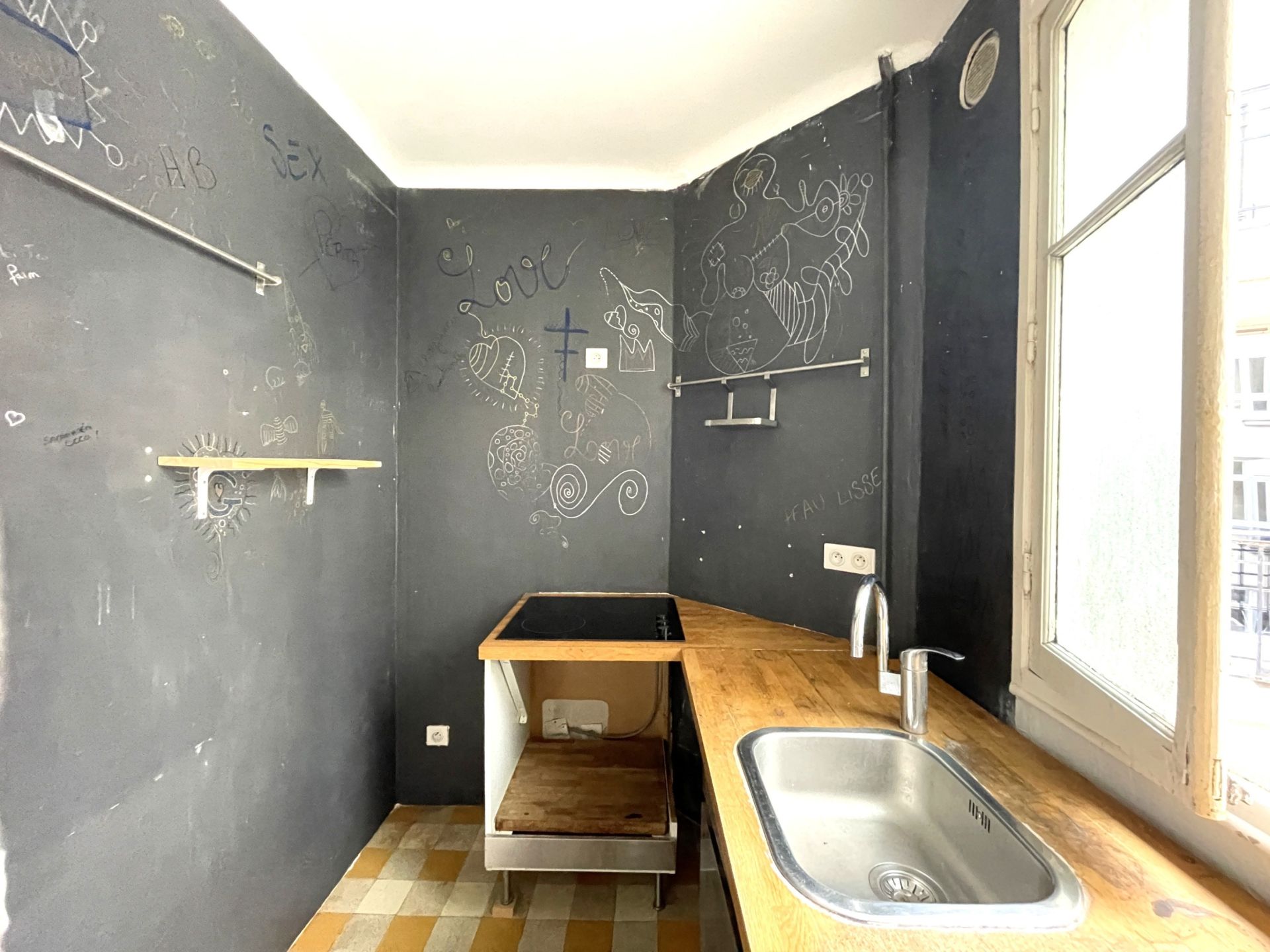 Vente Appartement 2&nbsp;Pièces 37&nbsp;m² Paris 20