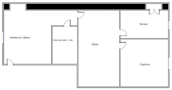 Vente Appartement 2&nbsp;Pièces 44&nbsp;m² Paris 11