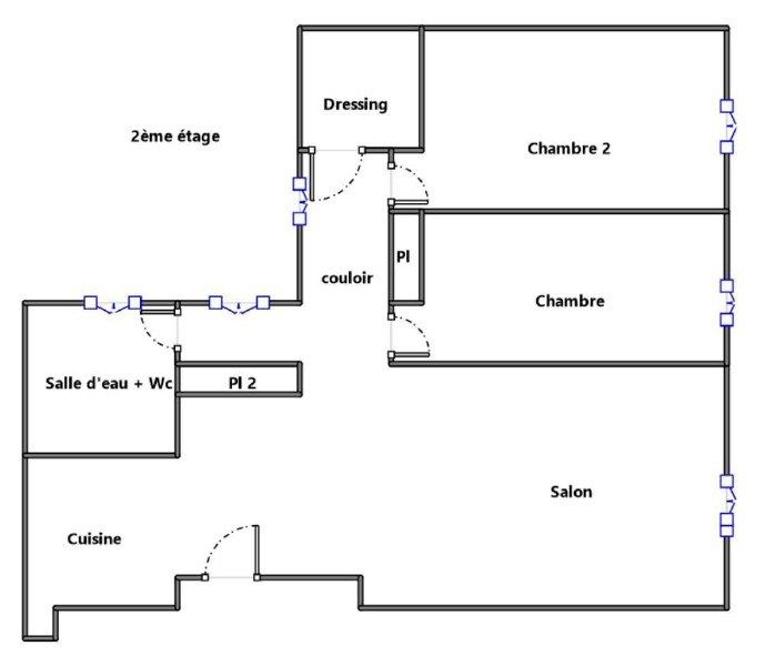 Vente Appartement 3&nbsp;Pièces 70.14&nbsp;m² Paris 12