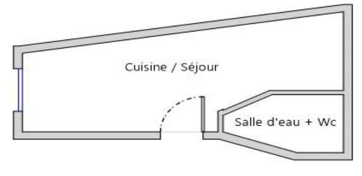 Vente Appartement 1&nbsp;pièce 17.7&nbsp;m² Paris 19