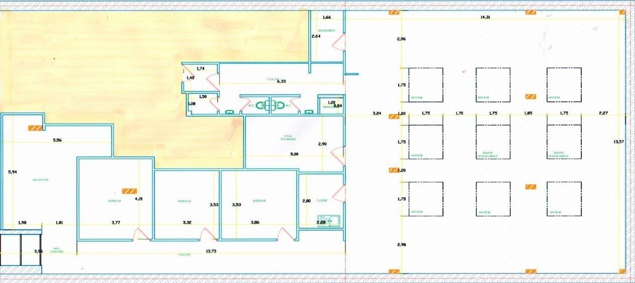 Location Commerce 335&nbsp;m² Paris 12