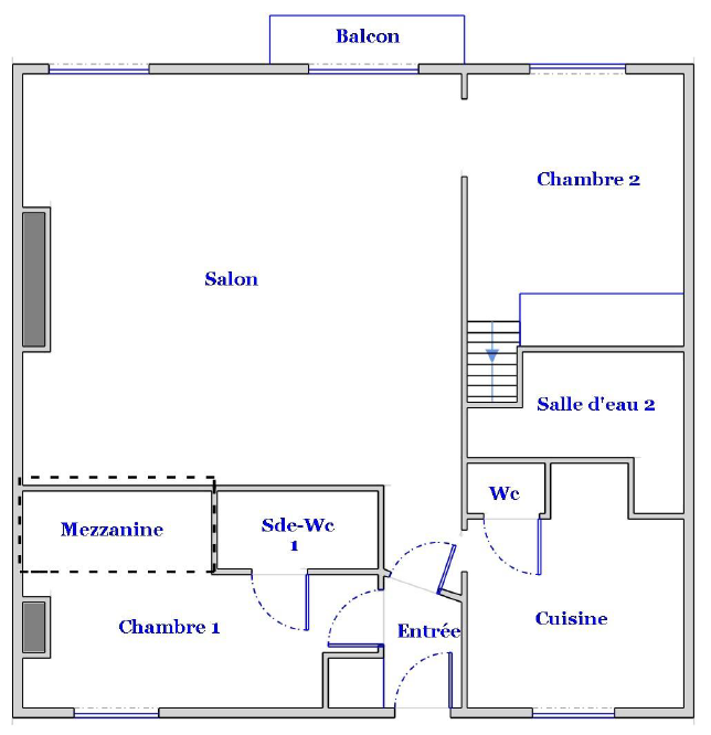 Vente Appartement 3&nbsp;Pièces 48.8&nbsp;m² Paris 4