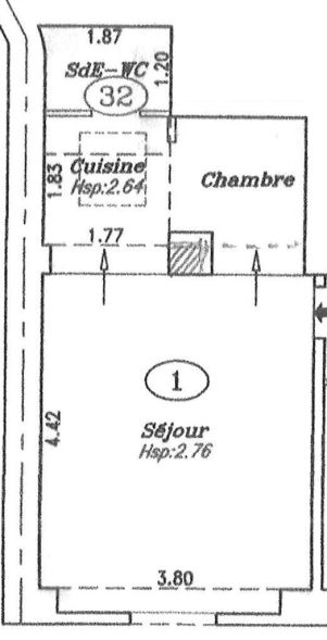 appartement 1 pièce en vente sur PARIS (75018)