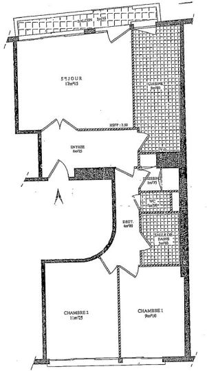 appartement 3 pièces en vente sur PARIS (75018)